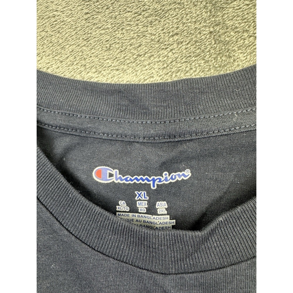 Champion NCAA Auburn University Tigers Logo Short Sleeve Tee Shirt, Blue XL - Picture 4 of 6